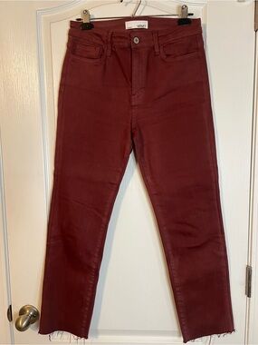 VERVET BY FLYING MONKEY Women’s Plum Slim Straight Jeans